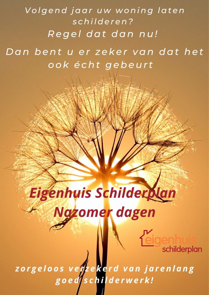 Najaar acties schilderwerk