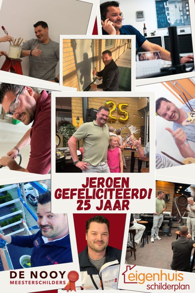 25 jaar jubileum Jeroen Hoefkens